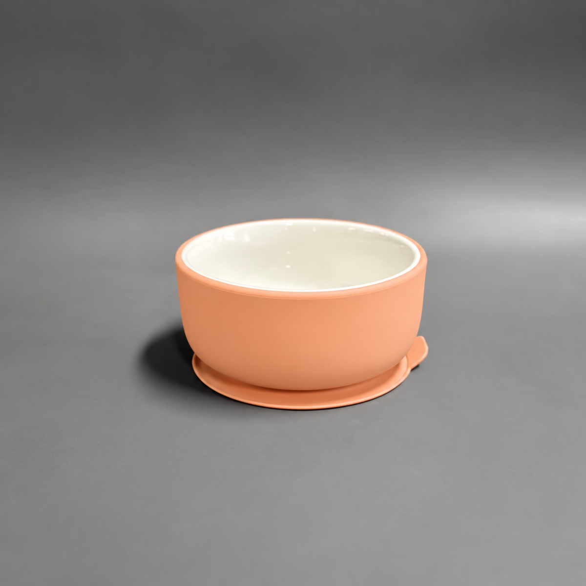 Ceramic Kid's Bowl with Suction Base